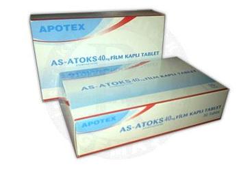 AS-ATOKS 40 MG 30 FILM KAPLI TABLET
