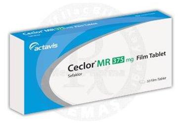 CECLOR MR 375 MG 10 TABLET