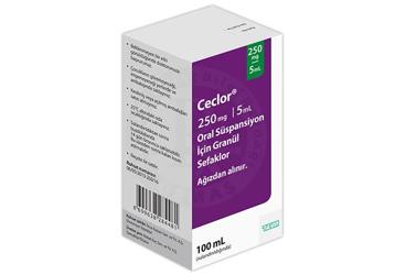 CECLOR 250 MG ORAL SUSPANSIYON ICIN GRANUL