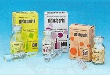 MAXICILIN 500 MG IM/IV ENJ. TOZ ICEREN 1 FLAKON