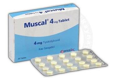 MUSCAL 4 MG 20 TABLET