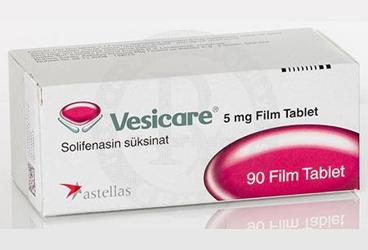 VESICARE 5 MG 90 FILM TABLET
