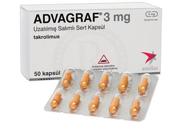 ADVAGRAF 3 MG UZATILMIS SALIMLI 50 KAPSUL