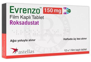 EVRENZO 150 MG FILM KAPLI TABLET (12 ADET)