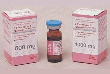 5-FLUOROURACIL 1000 MG/20 ML ENJ. COZ. ICIN  FLAKON