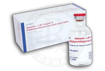 ADENOSIN-L.M. 5 MG/ML ENJ/INF. ICIN COZ. ICEREN 50 ML 10 FLAKON