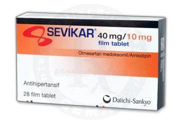 SEVIKAR 40/10 MG 28 FILM TABLET