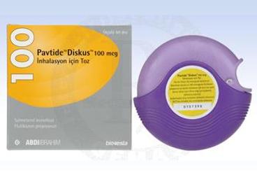 PAVTIDE DISKUS 100 MCG 60 DOZ INHALASYON ICIN TOZ