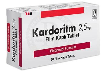 KARDORITM 2,5 MG 30 FILM KAPLI TABLET
