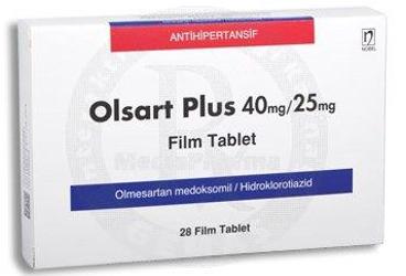 OLSART PLUS 40/25 MG 28 FILM TABLET