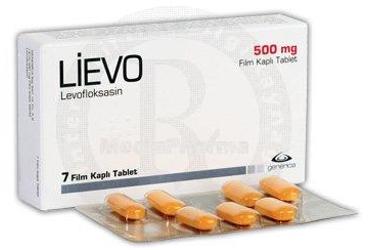 LIEVO 500 MG 7 FILM TABLET