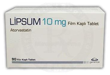 LIPSUM 10 MG 90 FILM KAPLI TABLET