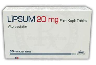 LIPSUM 20 MG 30 FILM KAPLI TABLET