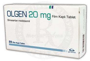 OLGEN 20 MG 28 FILM KAPLI TABLET