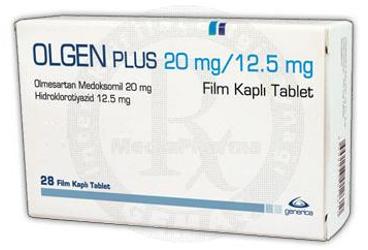 OLGEN PLUS 20 MG/12,5 MG 28 FILM KAPLI TABLET