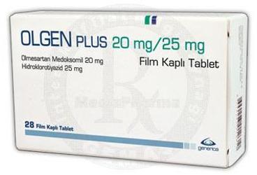 OLGEN PLUS 20 MG/25 MG 28 FILM KAPLI TABLET