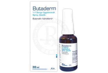 BUTADERM % 1 DERIYE UYGULANACAK SPREY, COZELTI (30 ML)