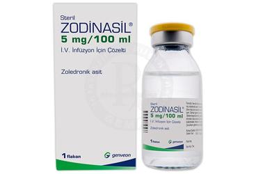 ZODINASIL 5MG/100 ML IV INFUZYON ICIN COZELTI