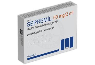 SEPREMIL 50 MG/2 ML I.M./I.V. ENJEKSIYONLUK COZELTI ICEREN 6 AMPUL