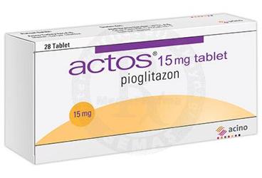 ACTOS 15 MG 28 TABLET