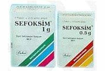 SEFOKSIM  500 MG IV/ IM 1 FLAKON