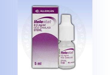 RELESTAT 0.5MG/ML GOZ DAMLASI