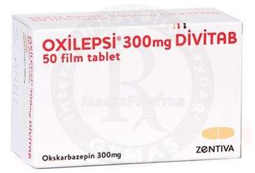 OXILEPSI 300 MG DIVITAB 50 FILM TABLET