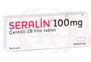 SERALIN 100 MG 28 CENTIKLI FILM TABLET