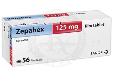 ZEPAHEX 125 MG 56 FILM TABLET