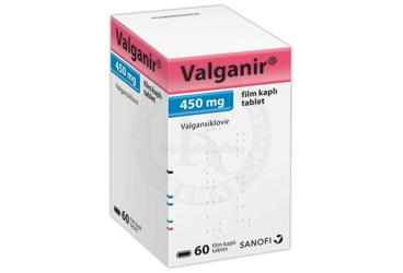 VALGANIR 450 MG 60 FILM TABLET