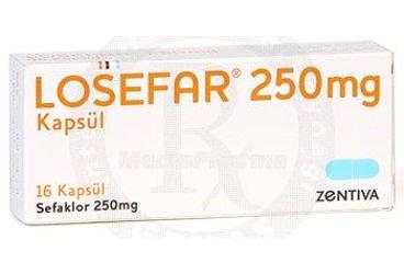 LOSEFAR 250 MG 16 KAPSUL