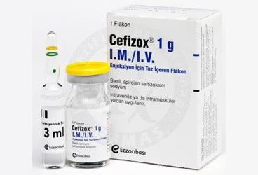 CEFIZOX 1 GR 1 FLAKON