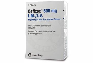 CEFIZOX 500 MG 1 FLAKON
