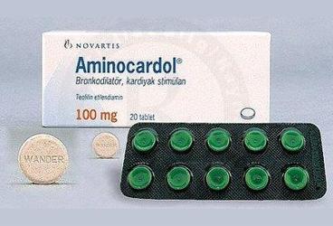 AMINOCARDOL 100 MG 20 TABLET