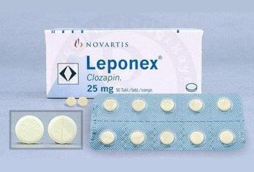 LEPONEX 25 MG 50 TABLET