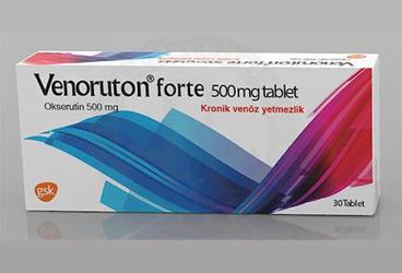 VENORUTON FORT 500 MG 30 TABLET