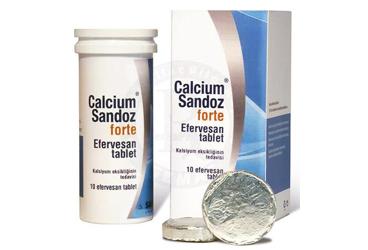 CALCIUM SANDOZ FORTE 10 EFERVESAN TABLET