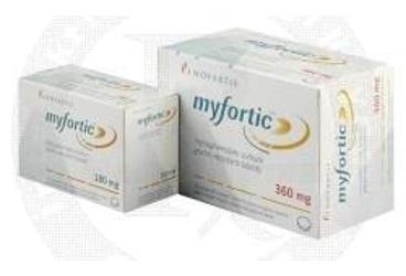 MYFORTIC 180 MG 120 TABLET