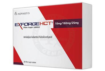 EXFORGE HCT 10/160/25 MG 28 FILM TABLET