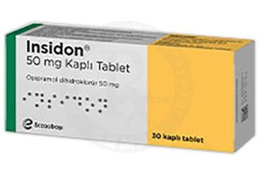INSIDON  50 MG 30 DRAJE