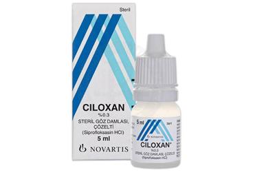 CILOXAN %0.3 STERIL GOZ DAMLASI (5 ML)