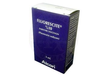 FLUORESCITE %10 ENJEKTABL SOLUSYON (500 MG/5 ML 1 AMPUL)