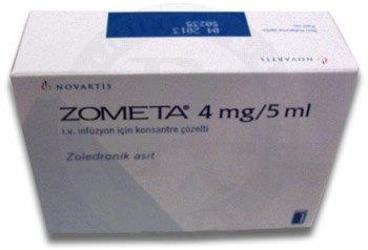 ZOMETA IV 4 MG 1 FLAKON