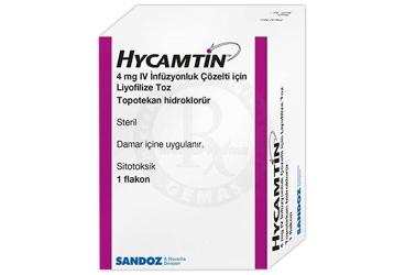 HYCAMTIN IV LIYOFILIZE TOZ ICEREN ENJEKTABL FLAKON (4 MG 1 FLAKON)