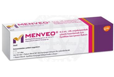 MENVEO 0,5ML IM ENJEKSIYONLUK COZELTI HAZIRLAMAK ICIN LIYOFILIZE TOZ ICEREN 1 FLAKON