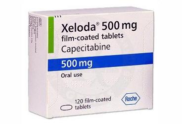 XELODA 500 MG 120 LAK TABLET