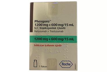 PHESGORO 1200 MG+600 MG/15 ML SC ENJEKSIYONLUK
COZELTI (1 ADET)