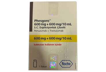 PHESGORO 600 MG+600 MG/10 ML SC ENJEKSIYONLUK ÇOZELTI (1 FLAKON)