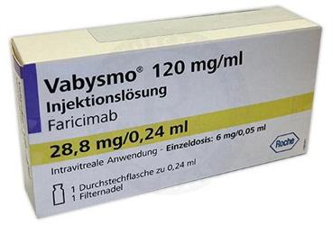 VABYSMO 6 MG/0,05 ML
INTRAVITREAL ENJEKSIYONLUK COZELTI (1 ADET)