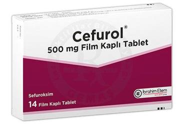 CEFUROL 500 MG FILM KAPLI TABLET